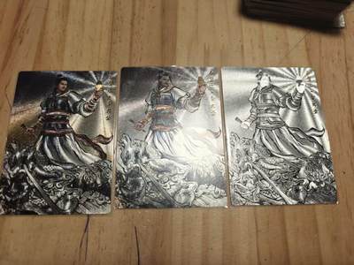 寸草不生 马年拍卖第三期 GOGOGO   张建东水浒 第二弹  原色 水墨 线稿 粗闪 一组 玉臂匠 金大坚