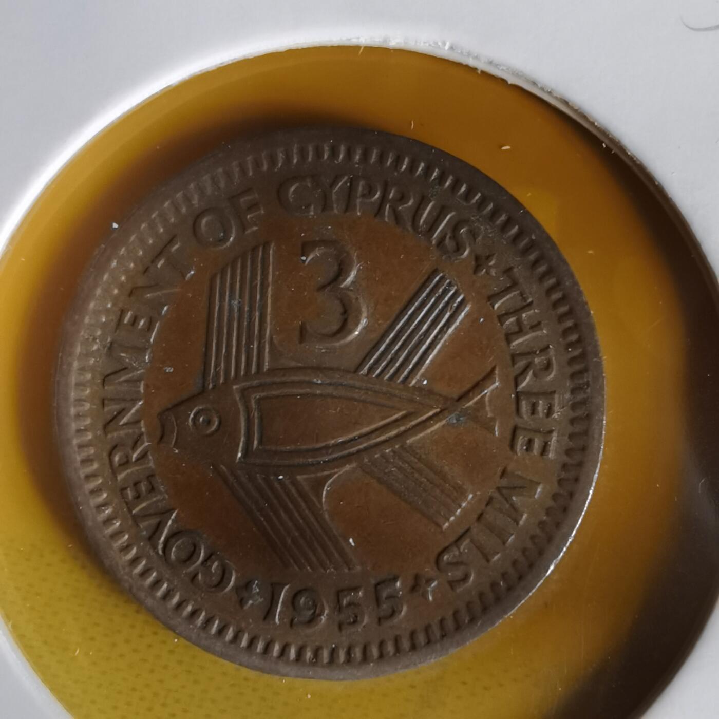 沼泽如烟--第1059场 塞浦路斯1955年3米尔