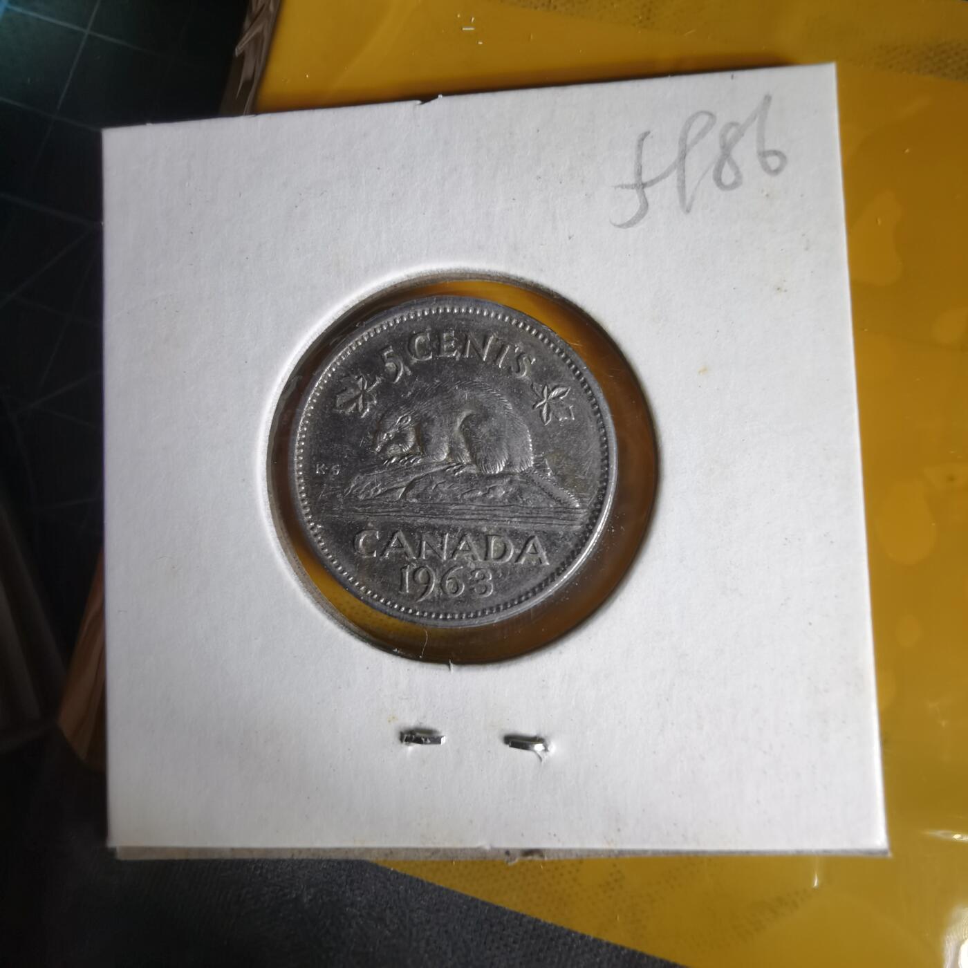 沼泽如烟--第1059场 加拿大1963年五分