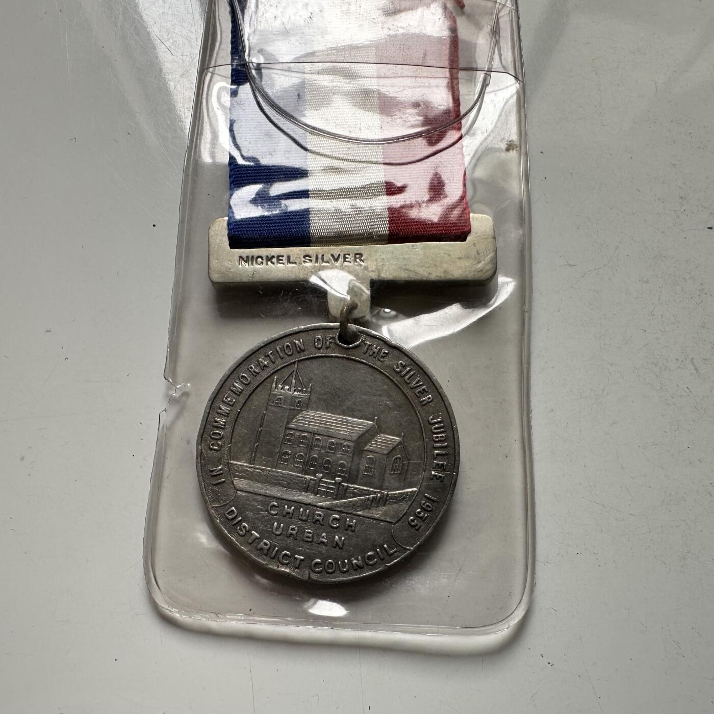 🌹外币初藏🌹🐯2026年第43场   每周二四六晚8️⃣点  世界硬币 英国 1935年 乔治五世与玛丽王后银禧纪念奖章 38.7毫米