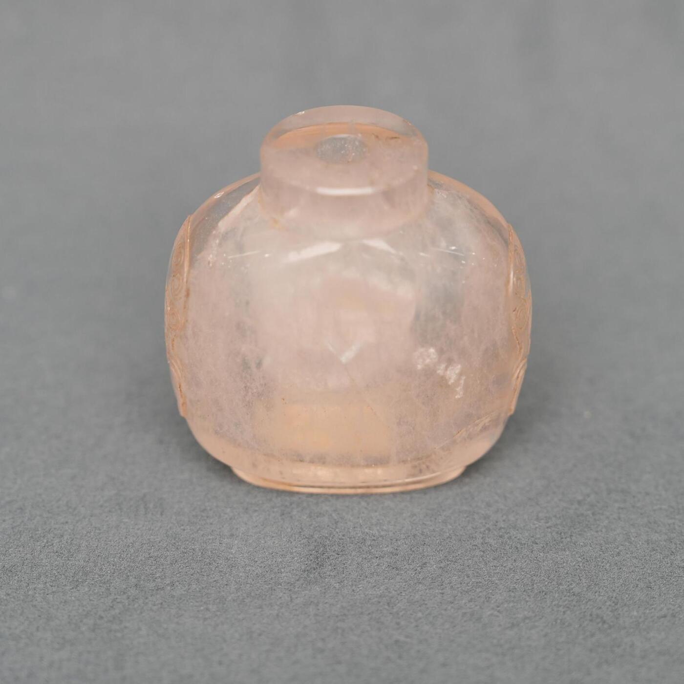 碧月说宝.韫玉流光-南京文物公司明清玉器专场（一） 水晶鼻烟壶