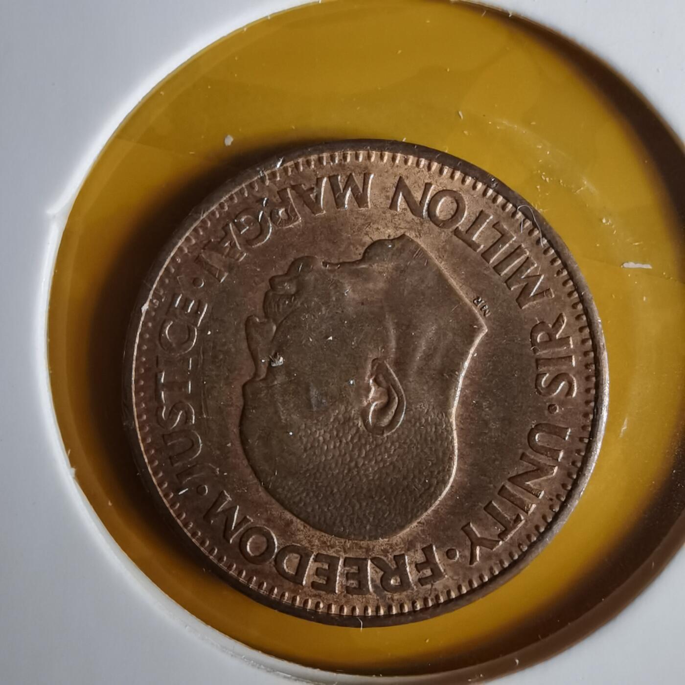 沼泽如烟--第1057场 塞拉利昂1964年半分