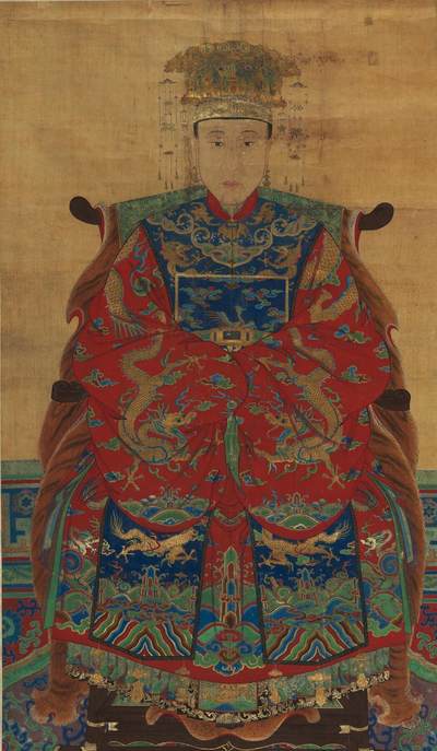 碧月说宝.近现代书画专场（九） 佚名 诰命夫人