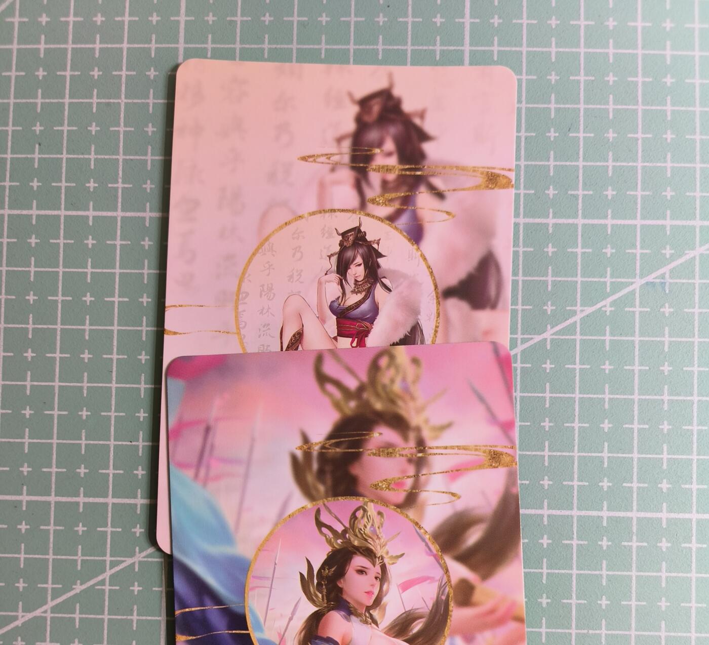 C先生卡牌 第27期 持续收拍品中…零手续费代拍 【彩闪】卡通·动漫·游戏·古风  2张 艺术