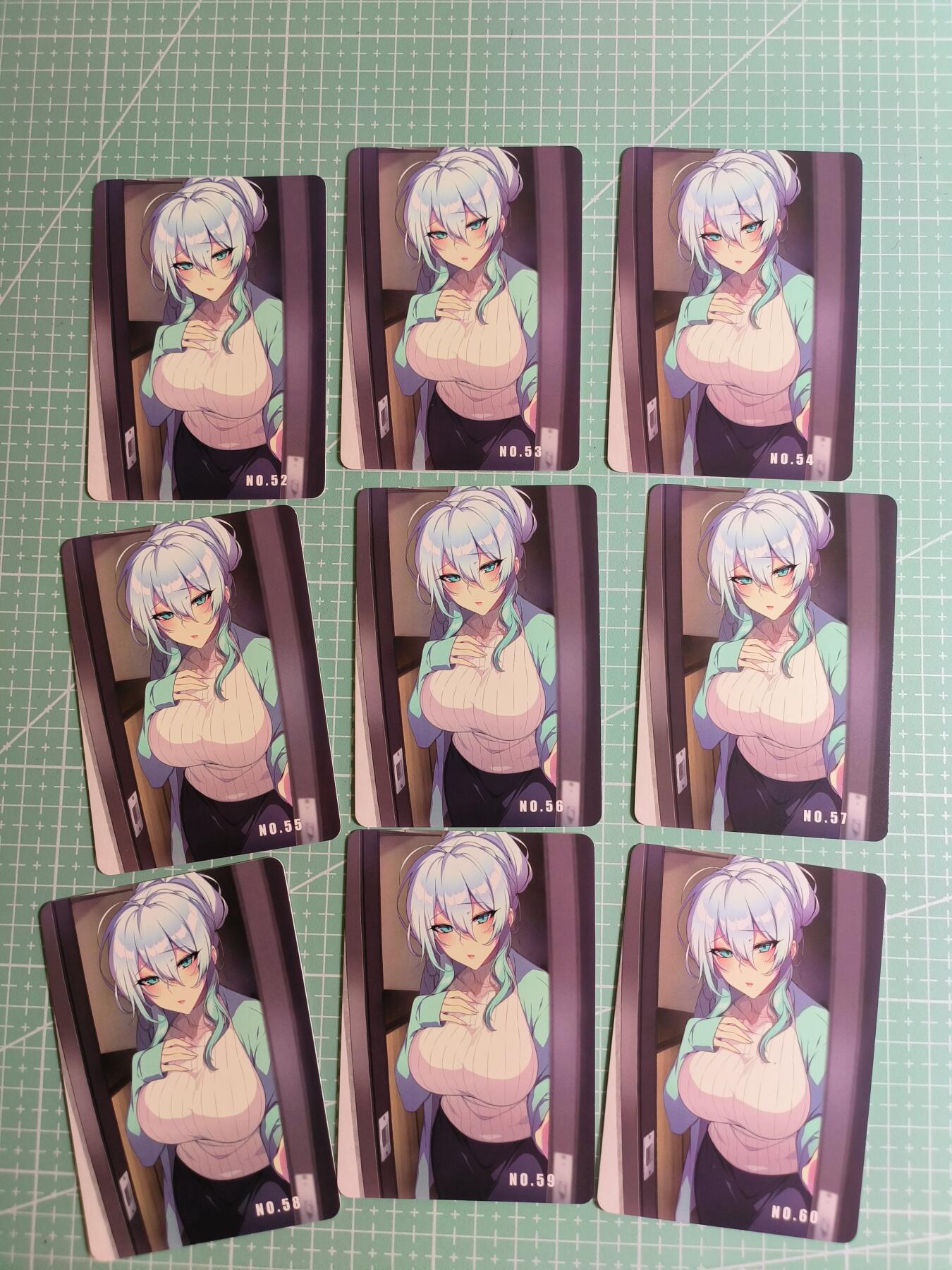 C先生卡牌 第27期 持续收拍品中…零手续费代拍 【普卡】次元鉴赏《漫画卡》九张套 艺术