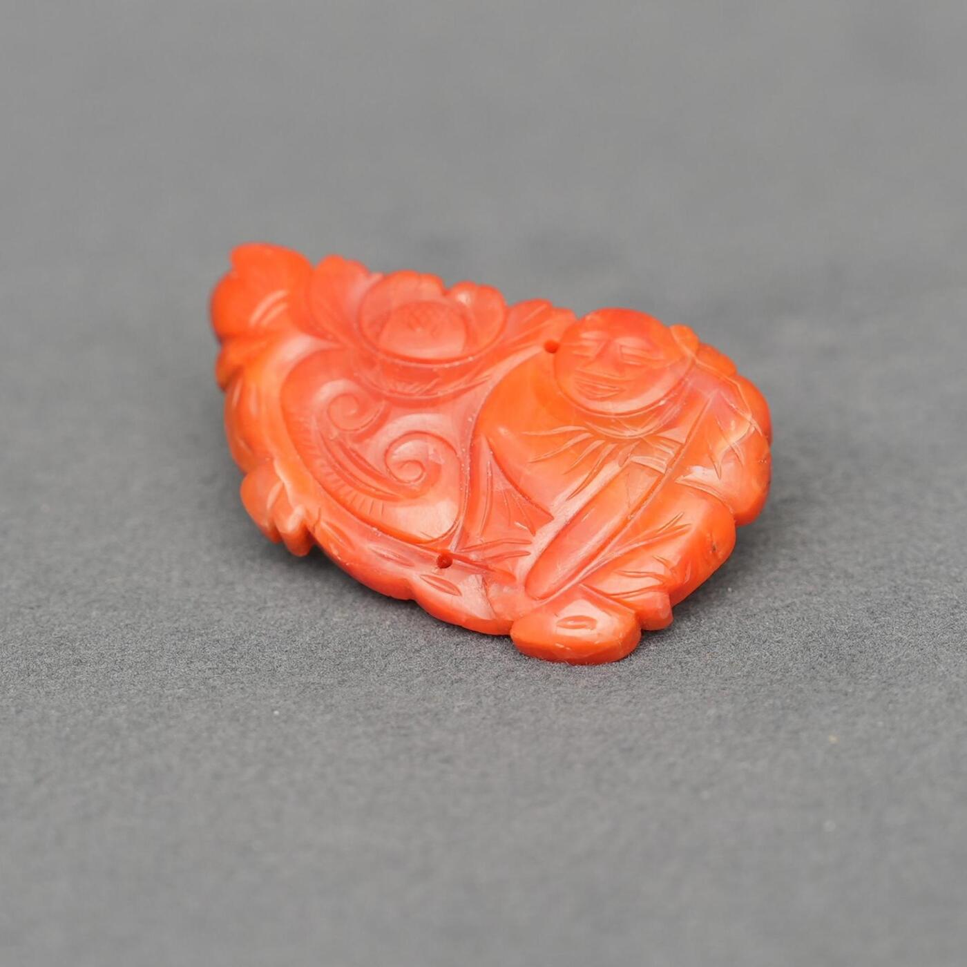 碧月说宝.韫玉流光-南京文物公司明清玉器专场（一） 玛瑙人物件