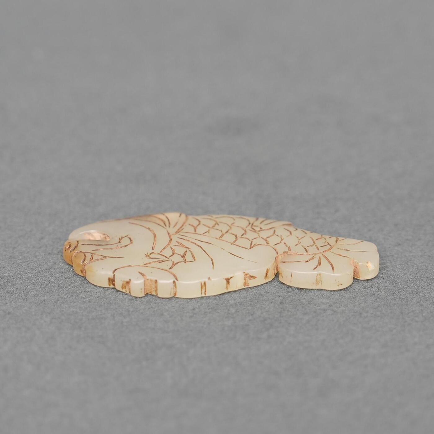 碧月说宝.韫玉流光-南京文物公司明清玉器专场（一） 玉 鱼龙佩