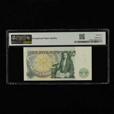 【亘邦集藏】第229期拍卖 1981-84年 英国1英镑 PMG 65EPQ DX41 209516