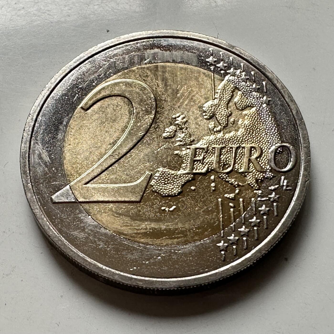 🌹外币初藏🌹🐯2026年第43场   每周二四六晚8️⃣点  世界硬币 法国 2017年 皮埃尔·卡巴纳 2欧元纪念币