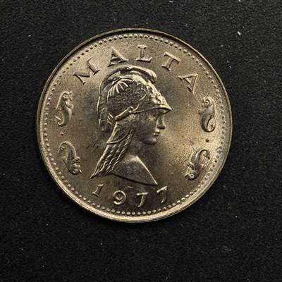 【淘币小摊】实时拍第八百九十二拍   散币场    每周一统一发货 - 马耳他1977年2分镍币