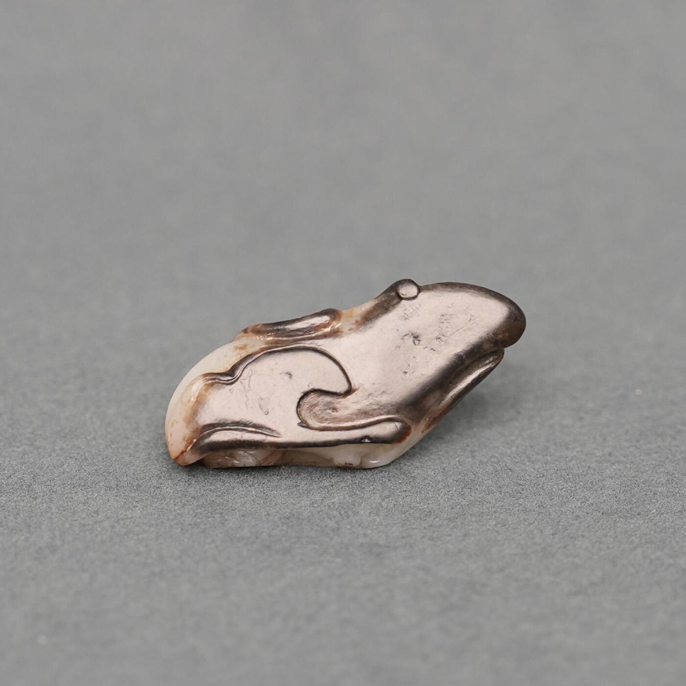  碧月说宝.韫玉流光-南京文物公司明清玉器专场（二） 沁色 菱角