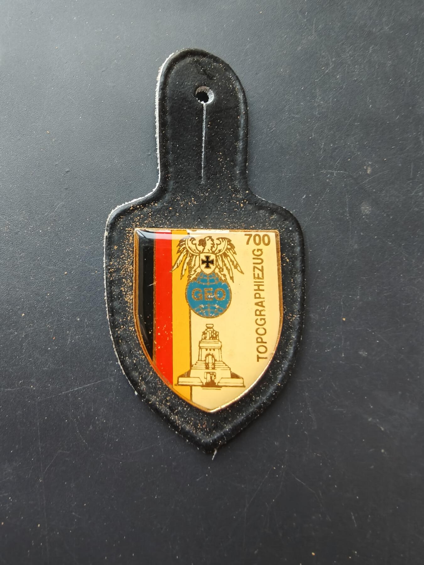 老王徽章第192期 德国联邦国防军第700地形测绘排证章