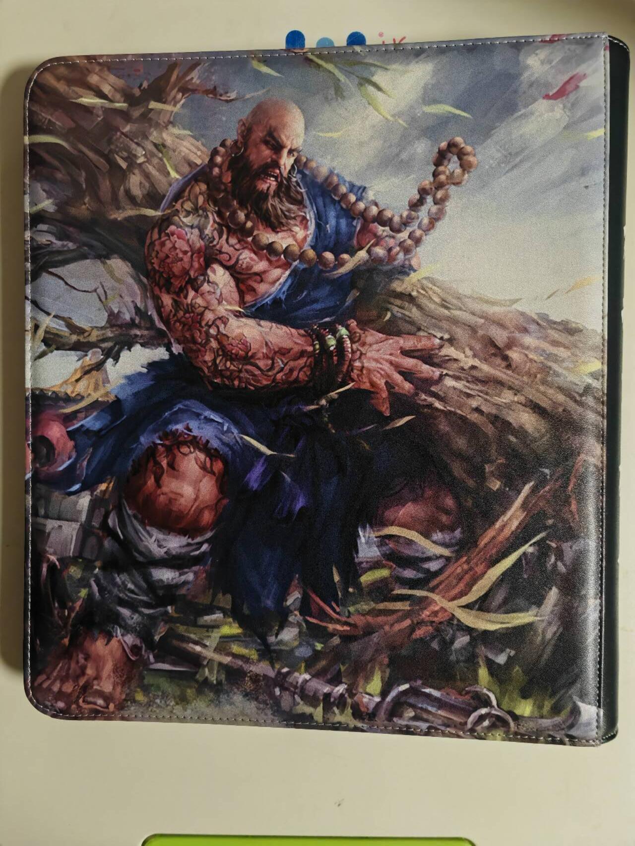 第111期阳大大卡牌拍卖第111期（持续收拍品，周五晚上九点截拍，进群福利早知道） 【定制卡册】张墨一水浒 水浒传 九宫 卡牌收藏册