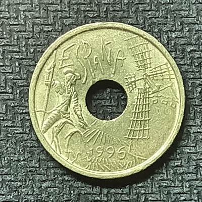 逸泉钱币2026第十九场世界钱币纪念币B2310-2754 2352西班牙1996年25比塞塔