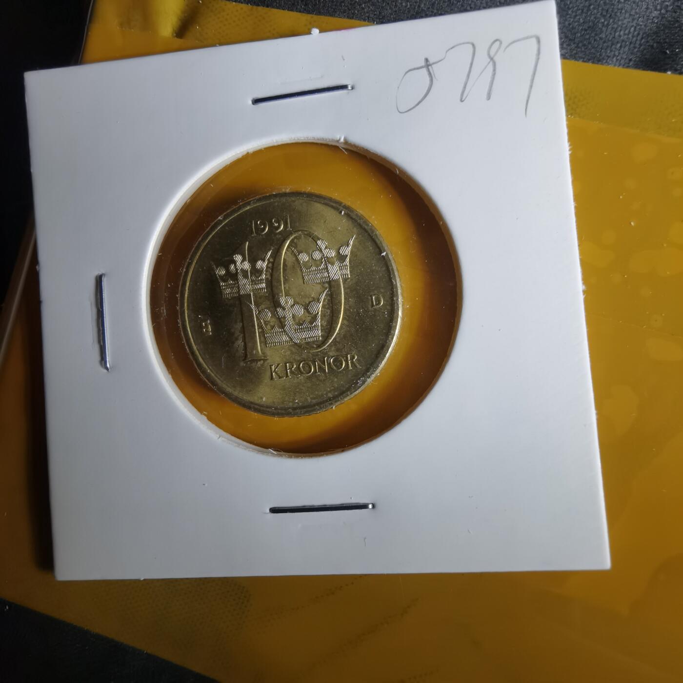 沼泽如烟--第1057场 瑞典1991年10克朗