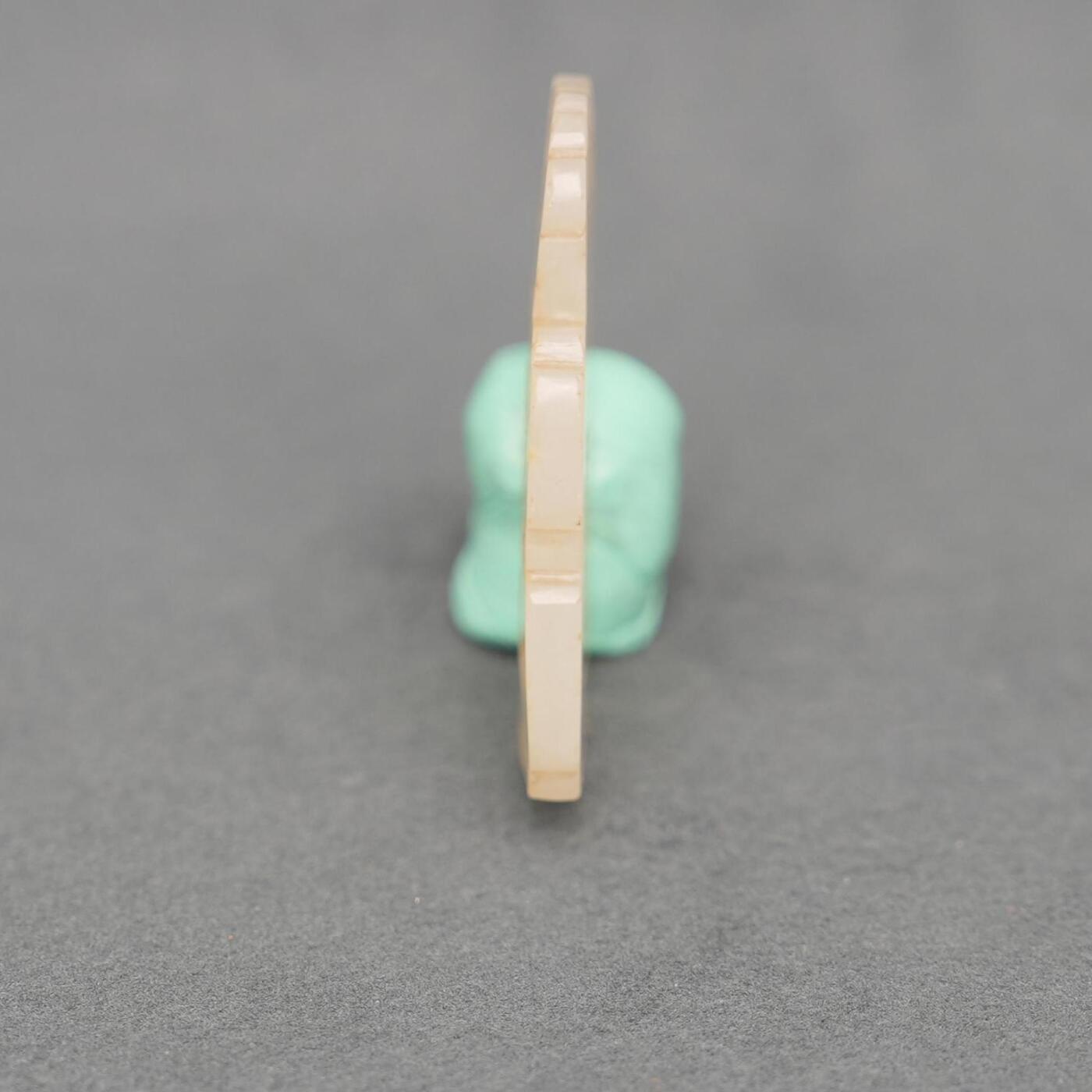 碧月说宝.韫玉流光-南京文物公司明清玉器专场（一） 玉云头福寿牌