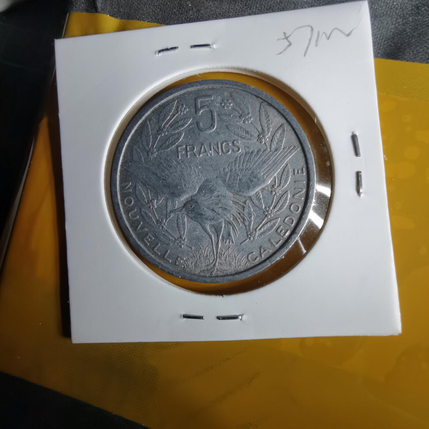 沼泽如烟--第1057场 法属新喀里多尼亚1952年5法郎