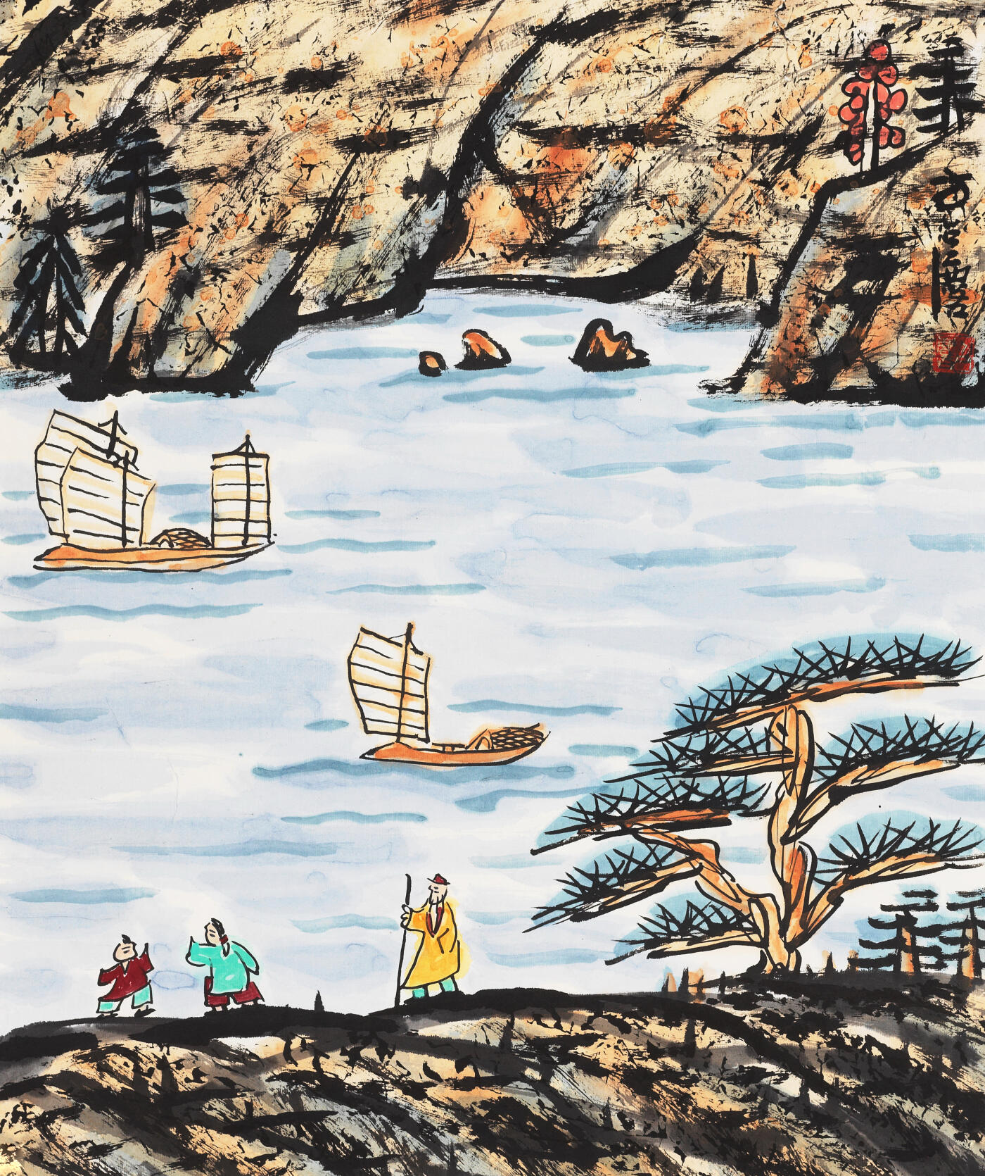 碧月说宝.当代书画专场一 方召麐 无题