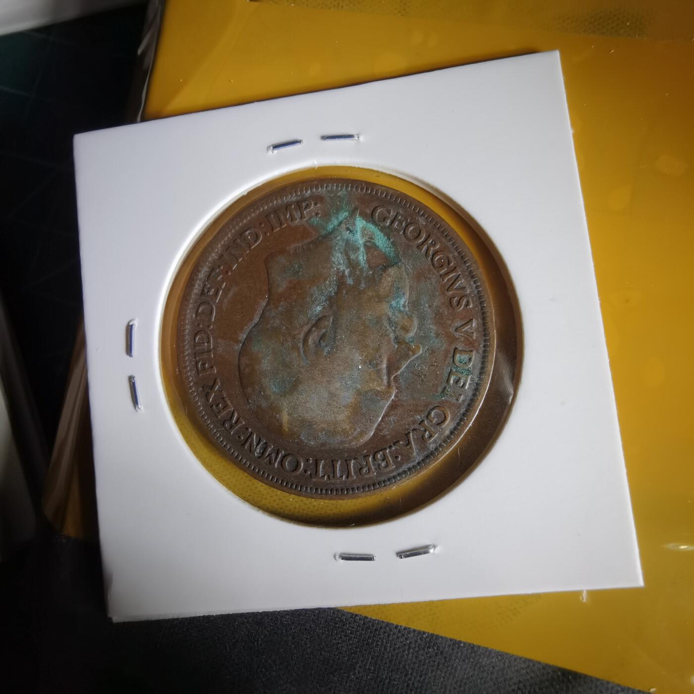 沼泽如烟--第1059场 英国1918年1便士