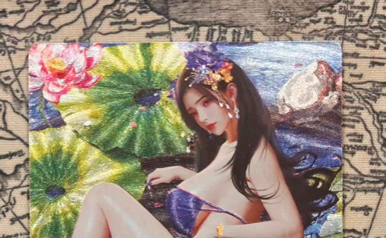 龙虎卡牌-八三场（满200元包邮，无佣金，每周六结拍，欢迎送拍） 粗闪卡 情迷生肖 - 亥猪