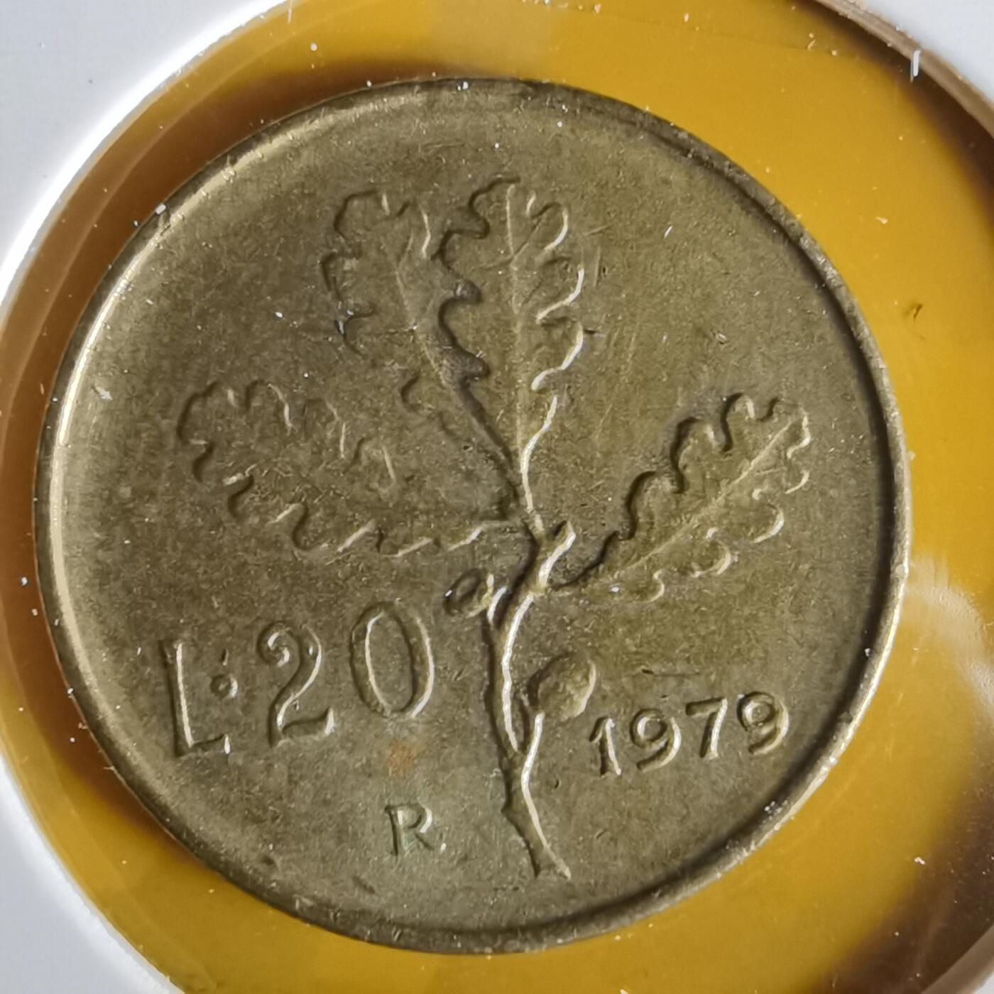 沼泽如烟--第1059场 意大利1979年20里拉