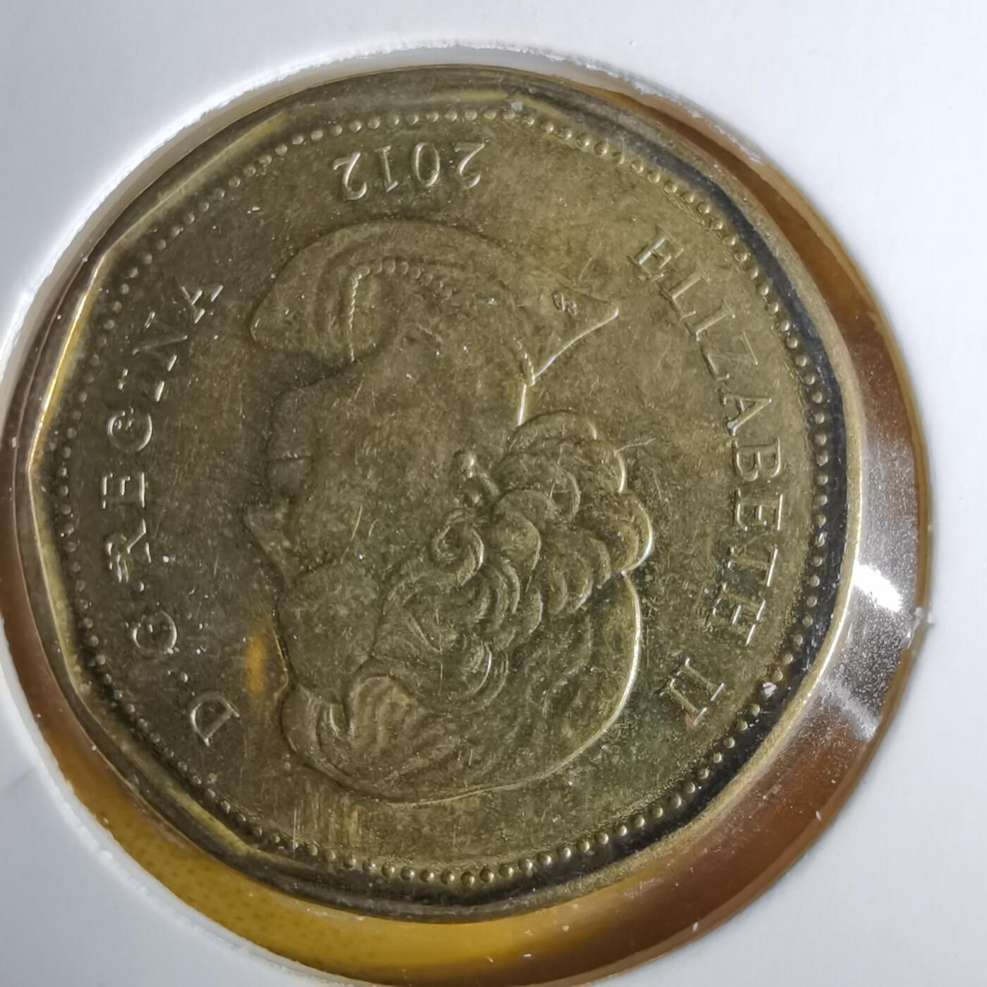 沼泽如烟--第1057场 加拿大2012年一元