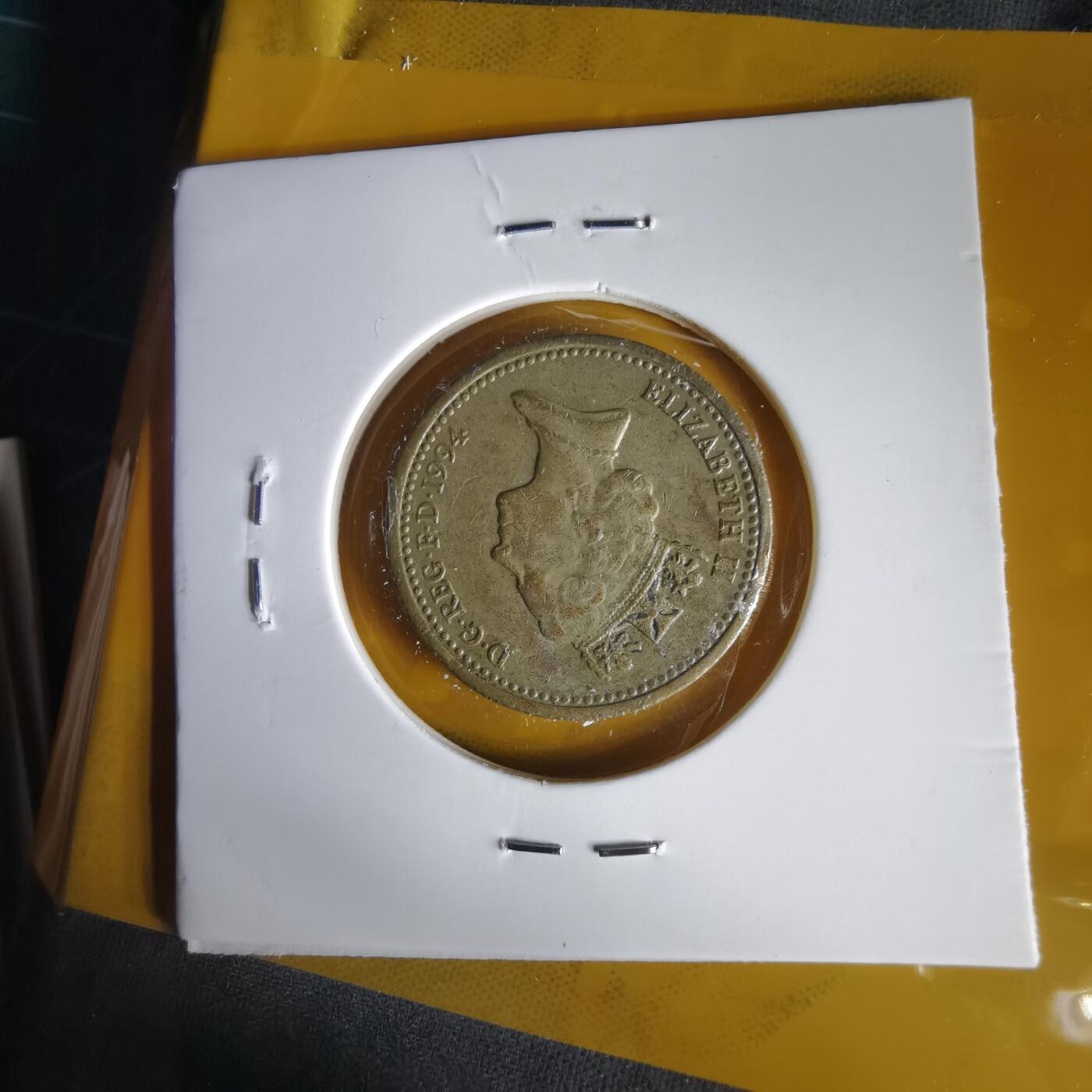 沼泽如烟--第1059场 英国1994年1磅