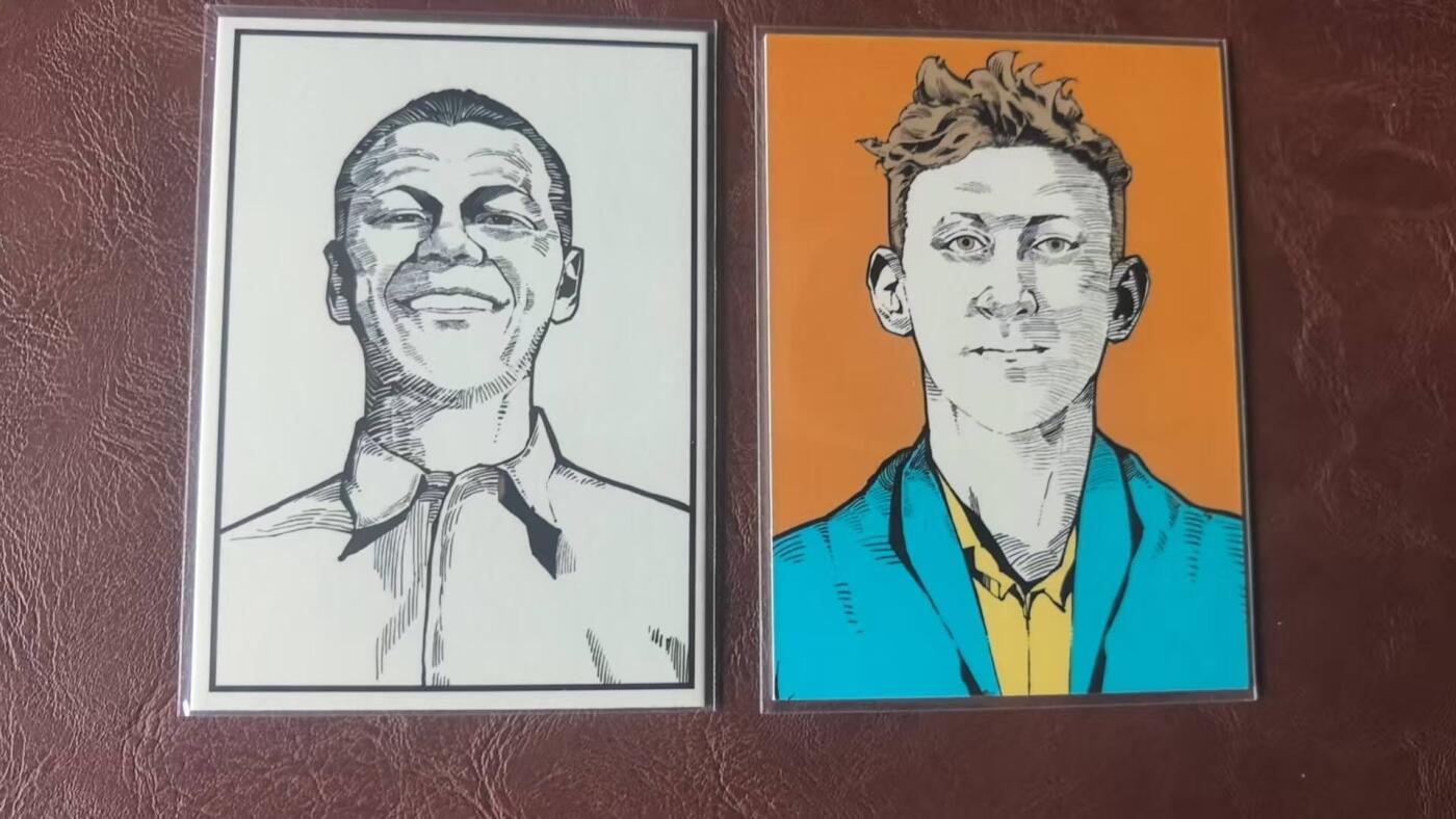 龙虎卡牌-八三场（满200元包邮，无佣金，每周六结拍，欢迎送拍） 普卡2张 小花瓣 共产主义