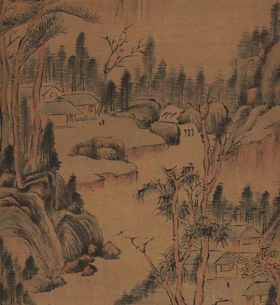 碧月说宝.近现代书画专场（九） 陆鸿 暮秋图