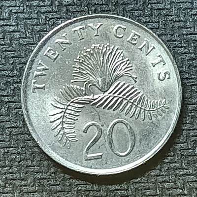 逸泉钱币2026第十九场世界钱币纪念币B2310-2754 2382新加坡20分