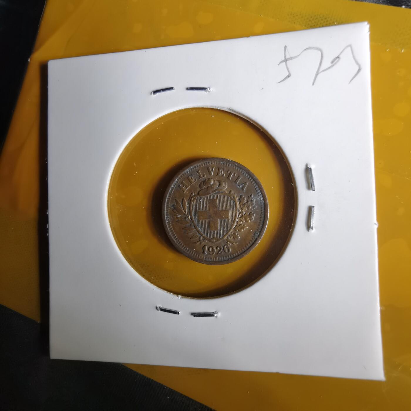 沼泽如烟--第1057场 瑞士1926年一分