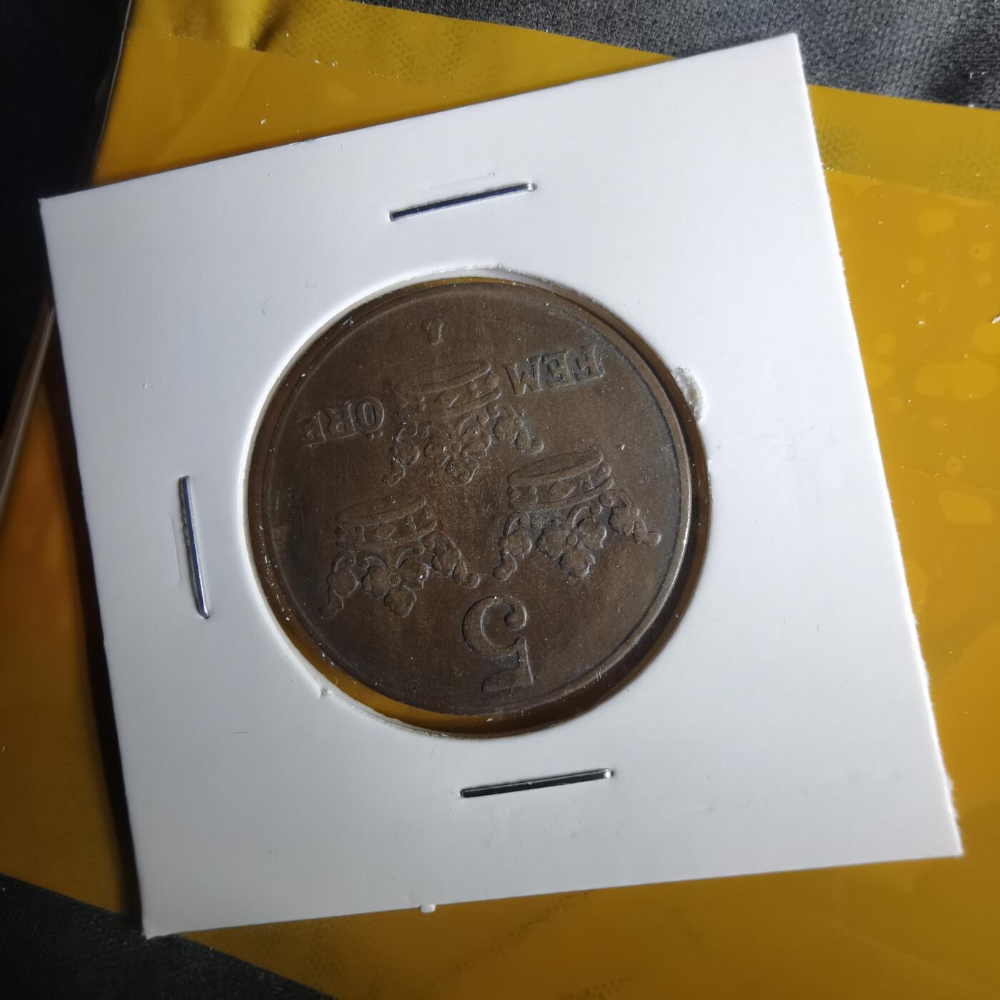 沼泽如烟--第1057场 瑞典1931年5欧尔