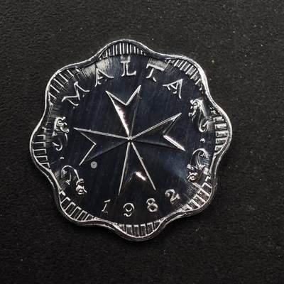 【淘币小摊】实时拍第八百九十二拍   散币场    每周一统一发货 - 马耳他1982年货币十进制十周年2米尔精制铝币