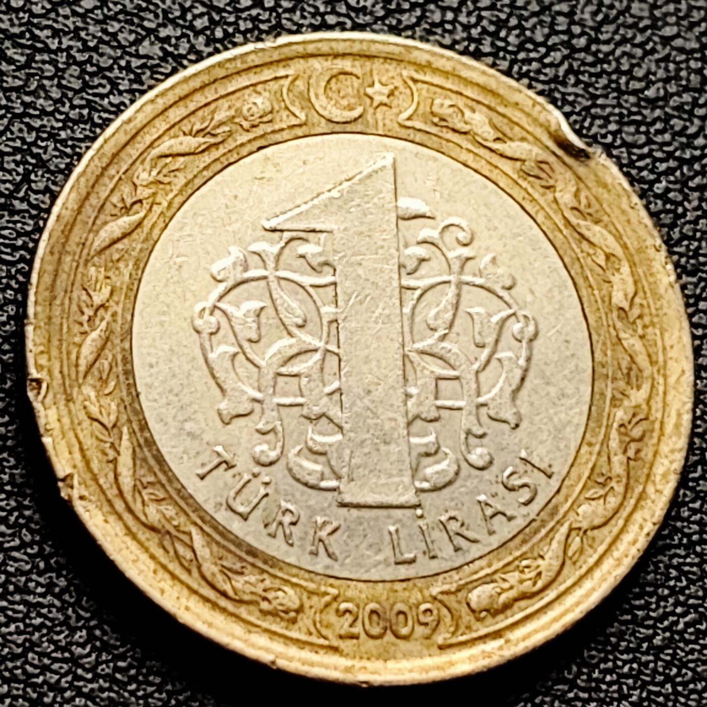 泉币菌-第227场-拍品多 请提前出价 土耳其1里拉双色币 凯末尔总统 26mm