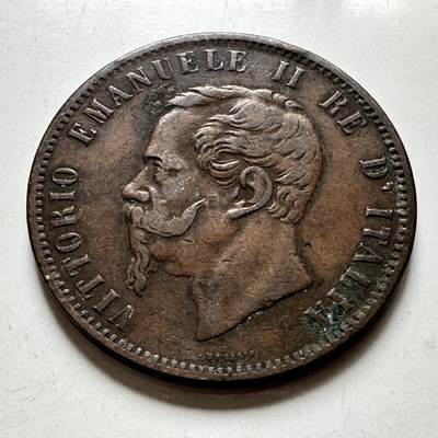 🌹外币初藏🌹🐯2026年第43场   每周二四六晚8️⃣点  世界硬币 - 意大利1862年10分