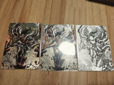 寸草不生 马年拍卖第三期 GOGOGO   张建东水浒 第二弹  原色 水墨 线稿 粗闪 一组 神行太保 戴宗