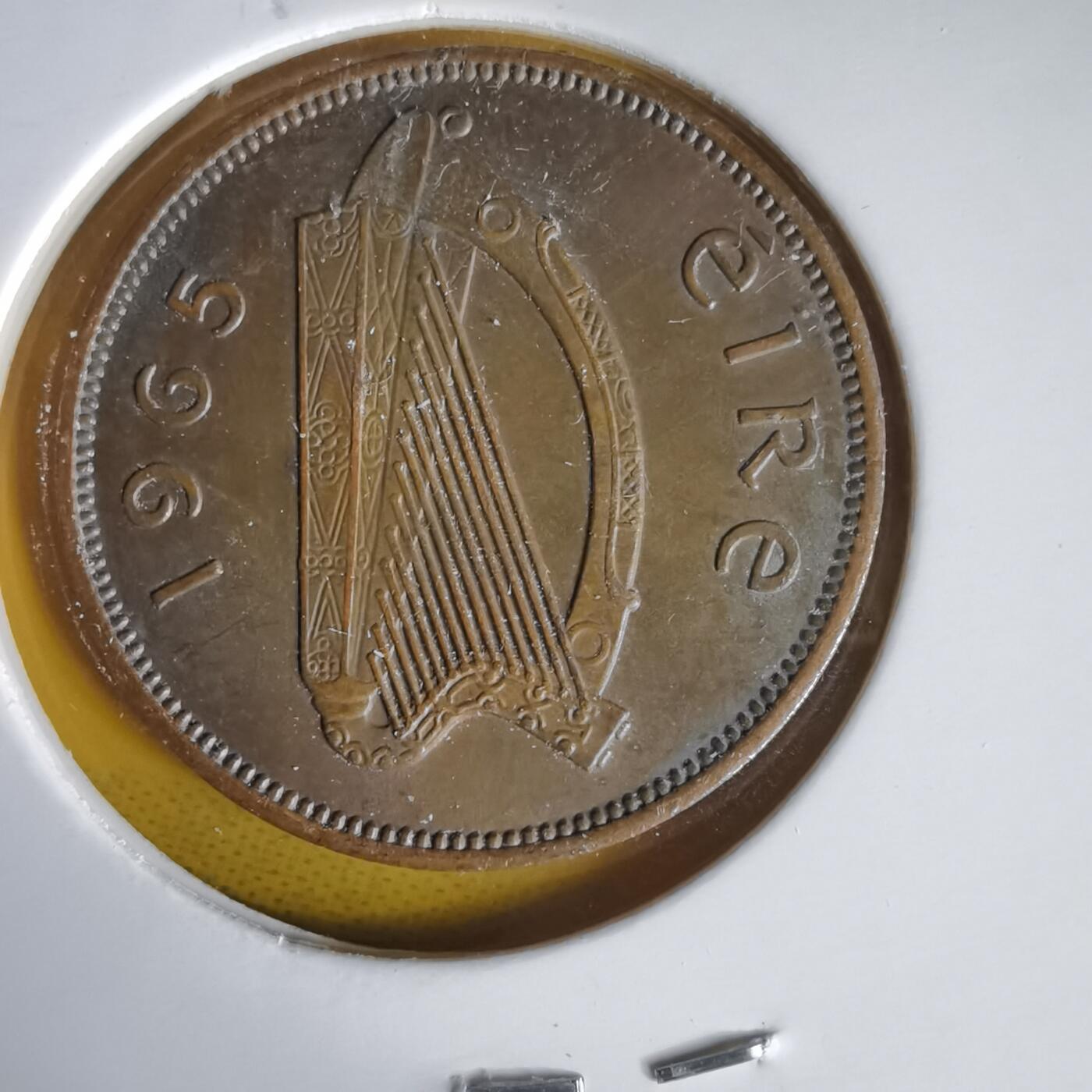 沼泽如烟--第1059场 爱尔兰1965年半便士