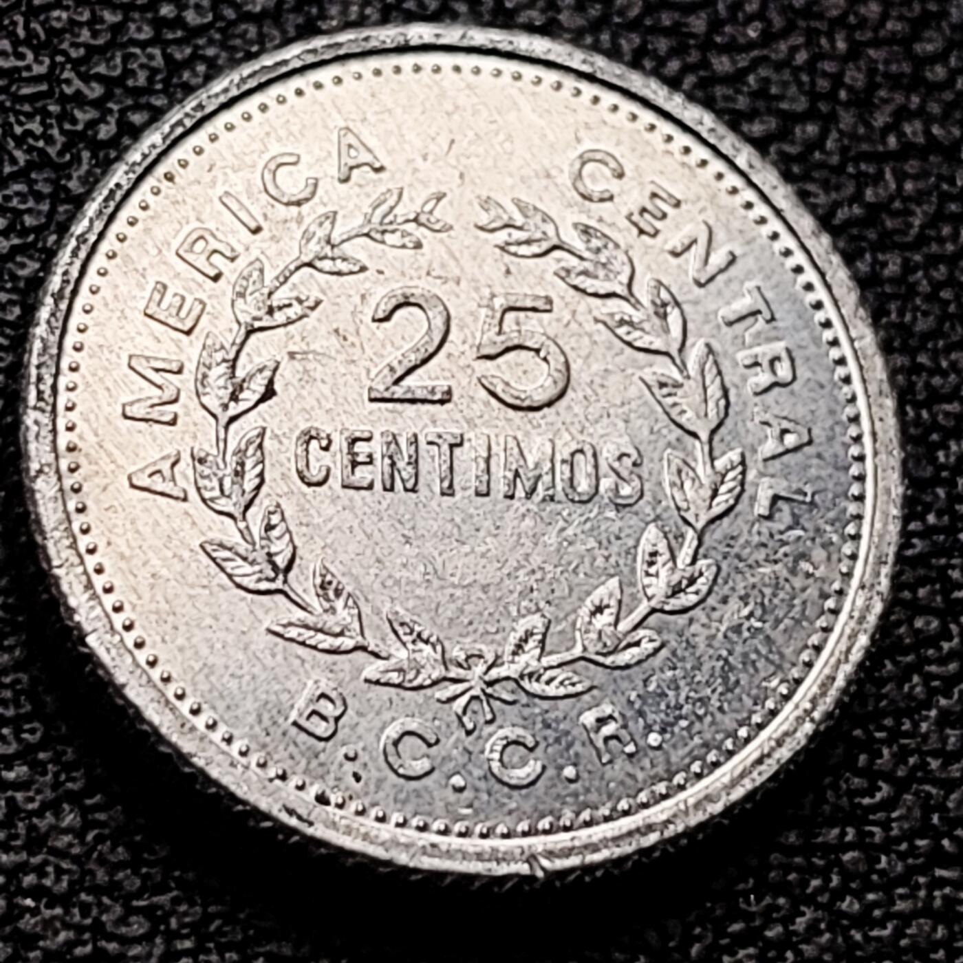 泉币菌-第227场-拍品多 请提前出价 哥斯达黎加25分铝币 波阿斯火山 