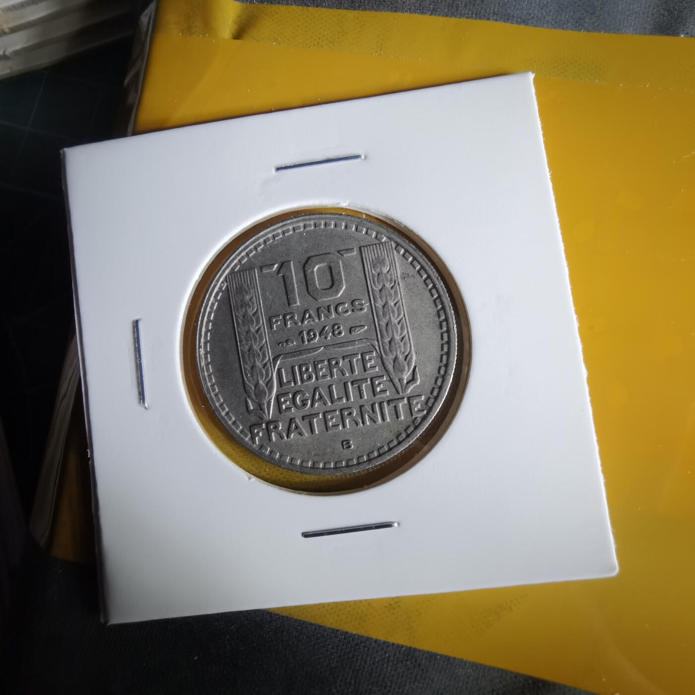 沼泽如烟--第1059场 法国1948年10法郎