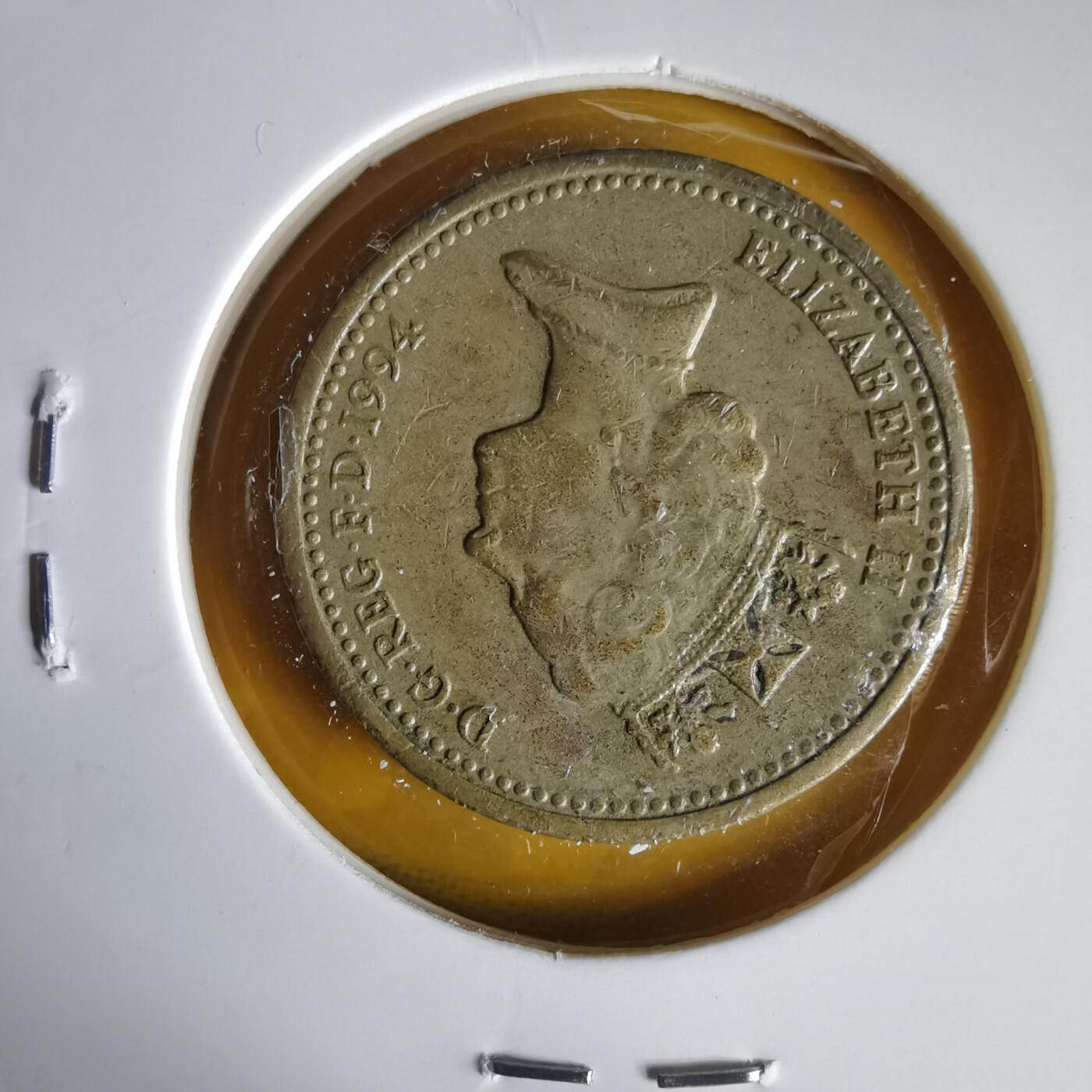 沼泽如烟--第1059场 英国1994年1磅