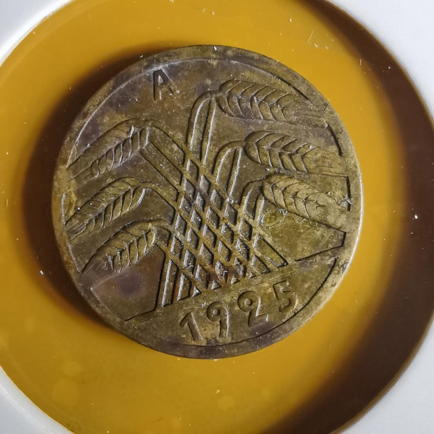 沼泽如烟--第1057场 德国1925年5芬尼