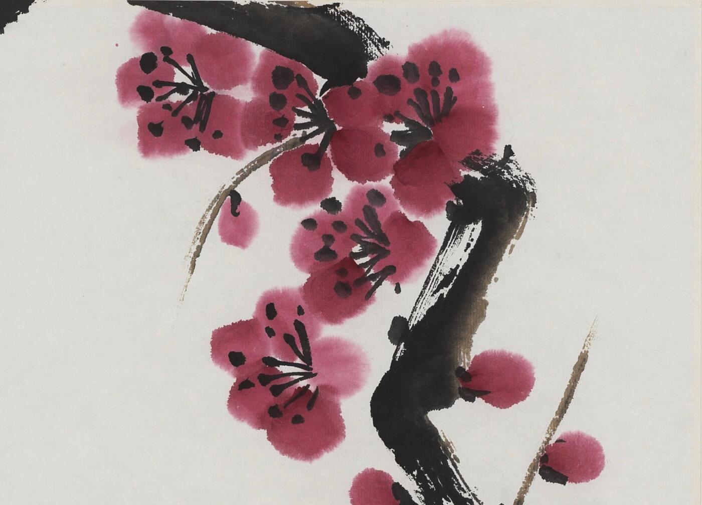 碧月说宝.当代书画专场一 吴祖光、新凤霞合作 玉为风骨雪为衣