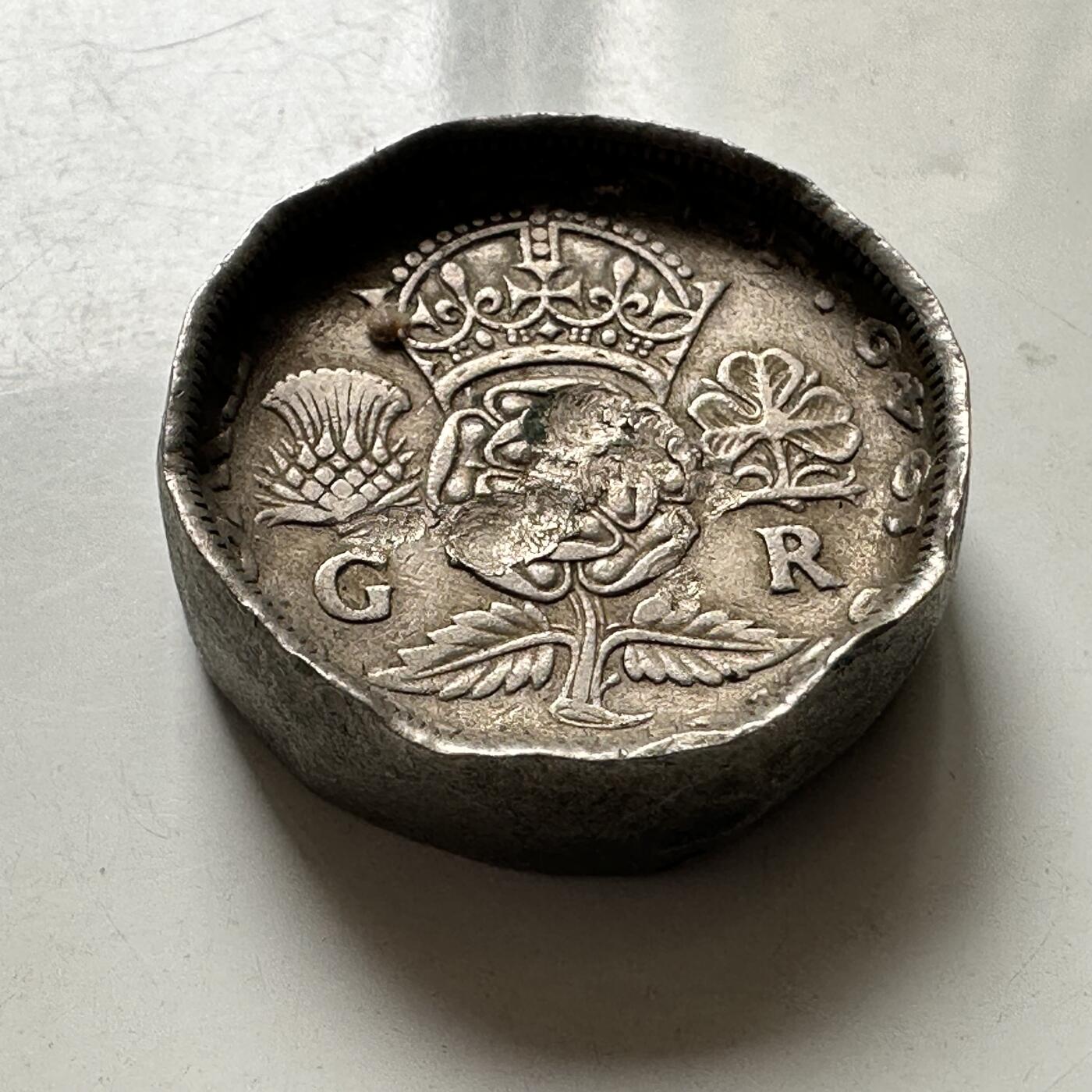 🌹外币初藏🌹🐯2026年第43场   每周二四六晚8️⃣点  世界硬币 英国1949年2先令 手工捶打