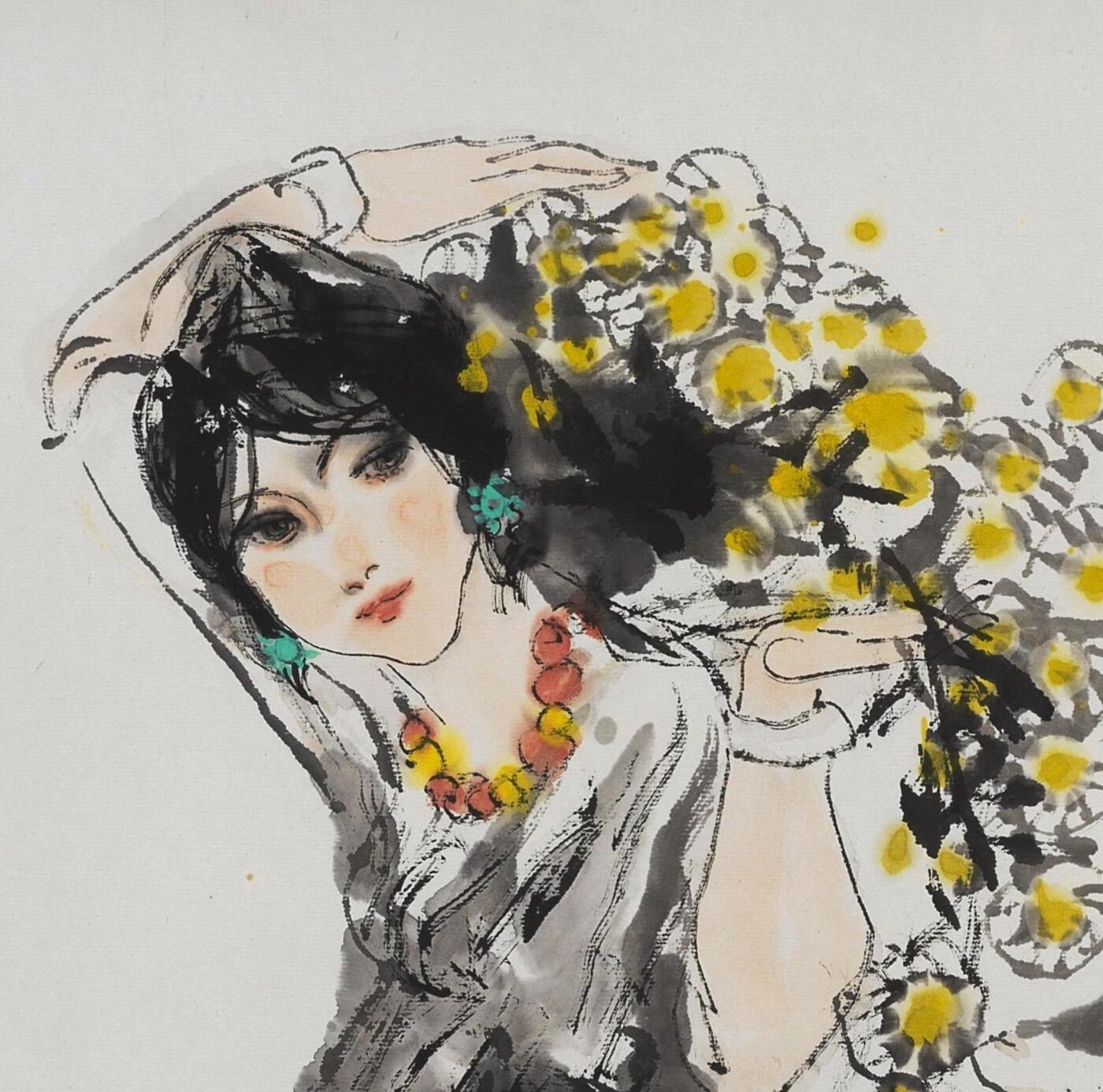 碧月说宝.当代书画专场一 王明明 牧羊图