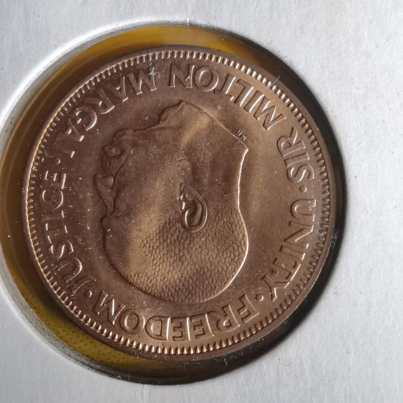 沼泽如烟--第1059场 塞拉利昂1964年一分