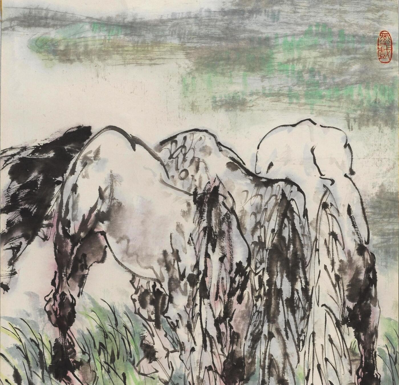 碧月说宝.当代书画专场一 刘勃舒 骏马图