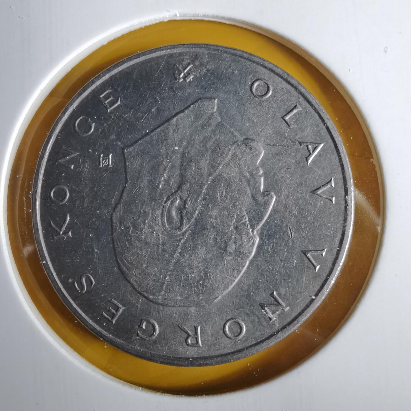 沼泽如烟--第1057场 挪威1980年5克朗