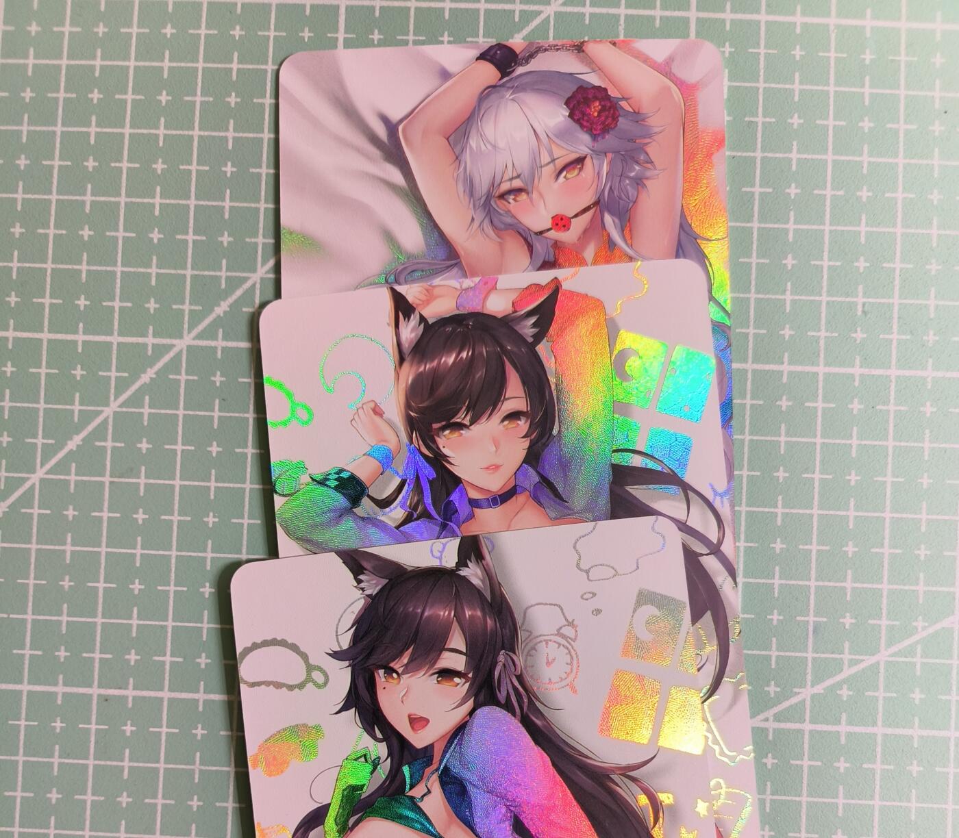 C先生卡牌 第27期 持续收拍品中…零手续费代拍 【彩闪】枕边尤物 3张 艺术