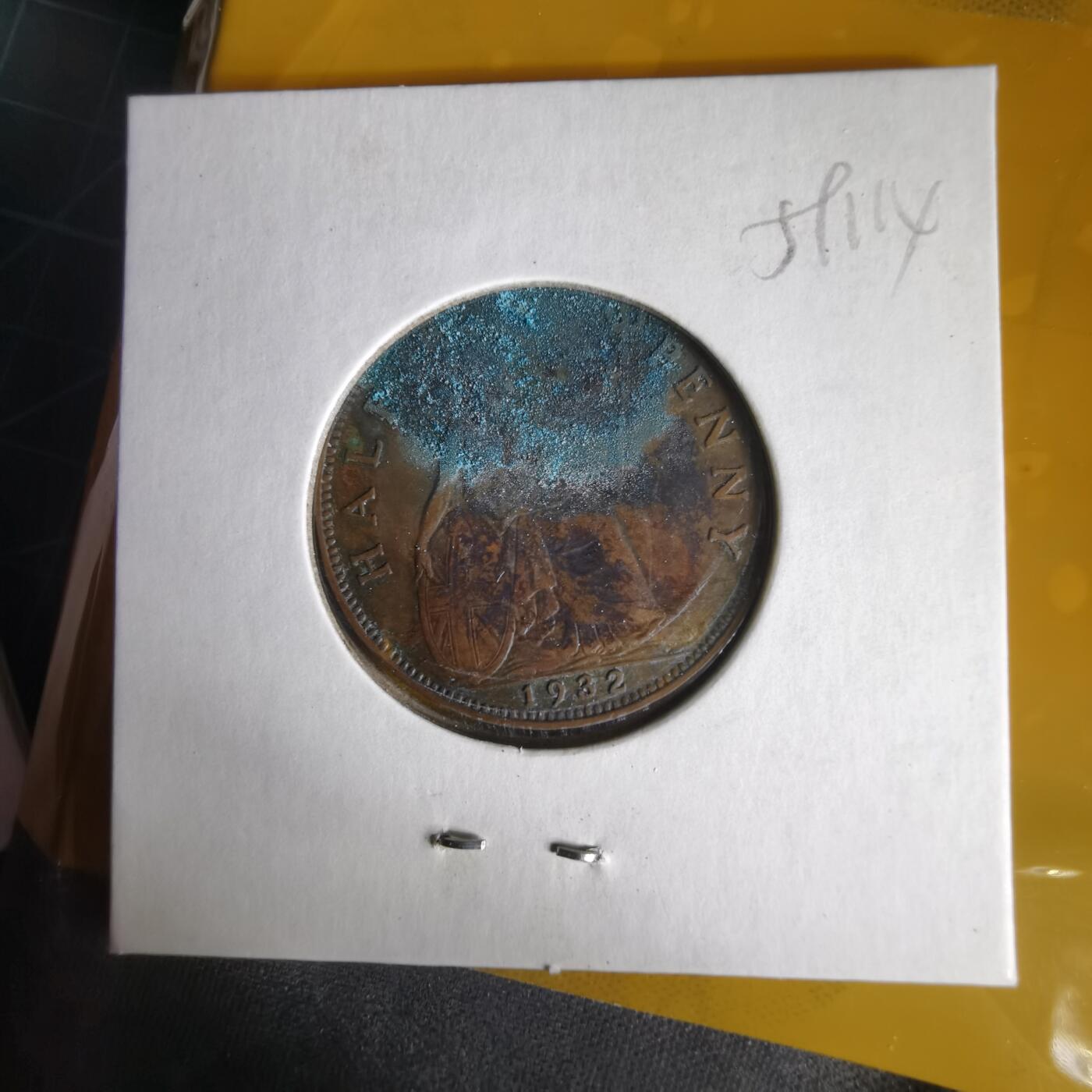 沼泽如烟--第1059场 英国1932年半便士