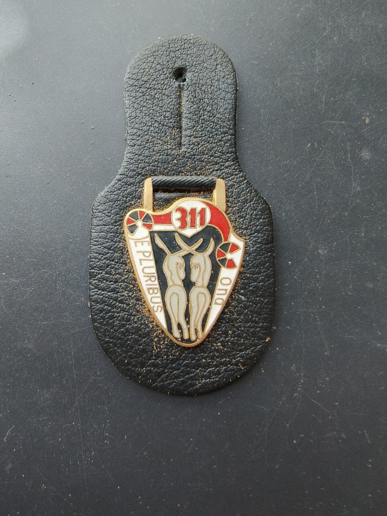 老王徽章第192期 德国联邦国防军空军第31“波尔克”战术联队第1中队证章